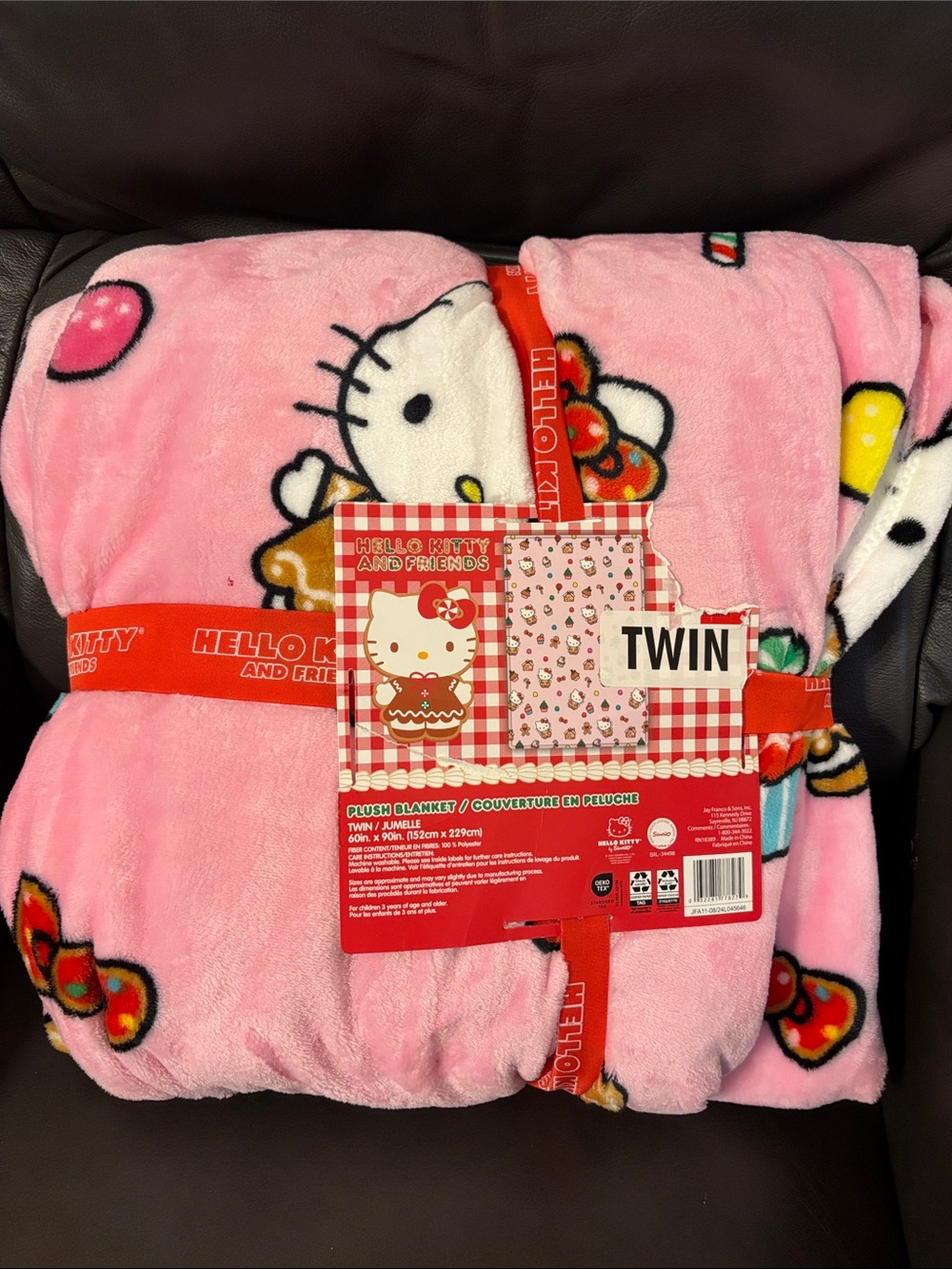 Hello Kitty Plush Blanket
